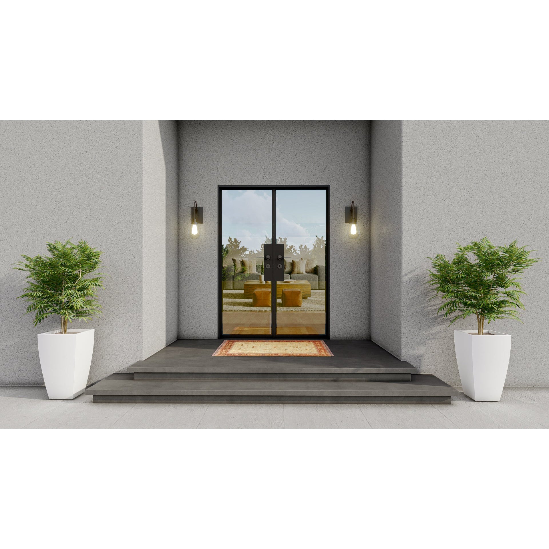 Pre-Order: Light 1 - Double | Steel French Doors (Ships 16-18 Weeks) - Image 5
