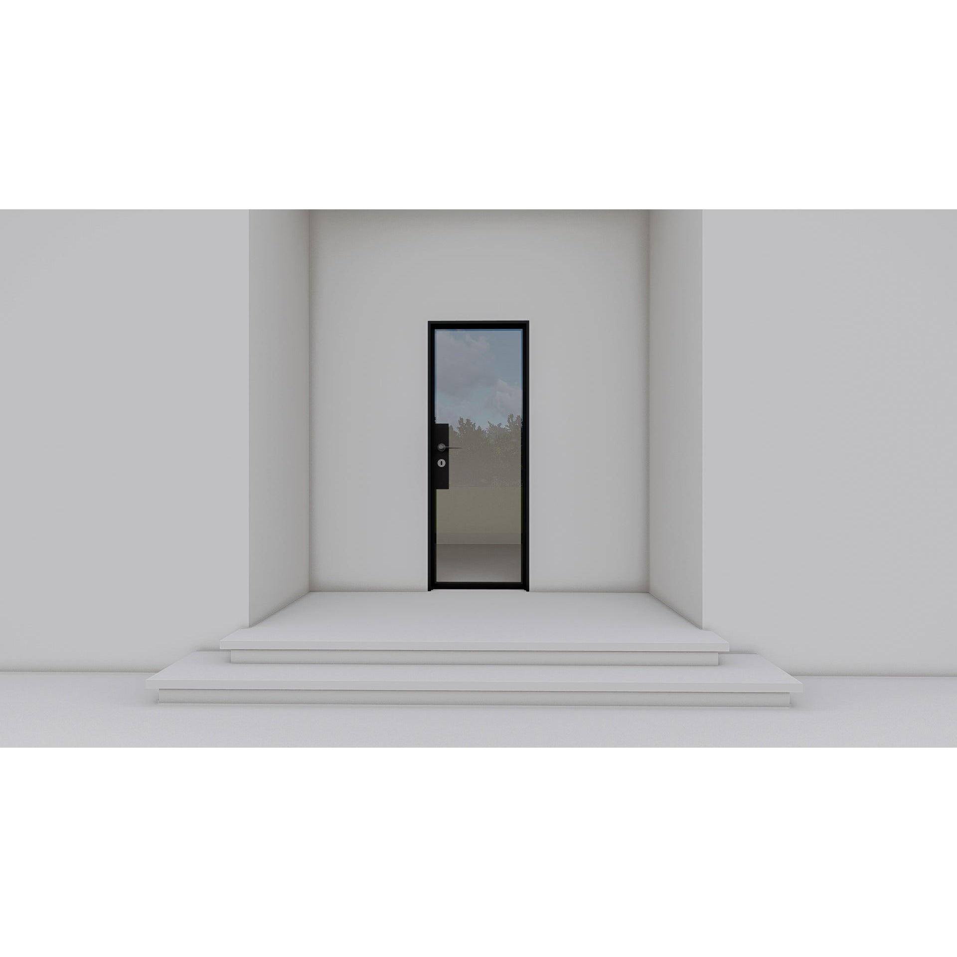 Pre-Order: Light 1 Single | Steel French Doors (Ships 16-18 Weeks) - Image 4