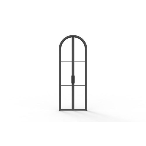 Pre-Order: Light 3 Interior - Double - Arch | Steel Interior Doors (Ships 16-18 Weeks)