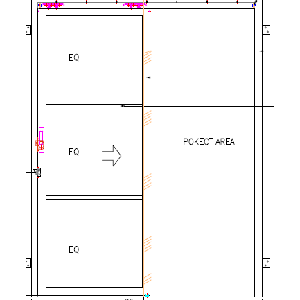 Pre-Order: Light 3 Single Interior Pocket Door | Steel Pocket Doors (Ships 16-18 Weeks) - Image 3
