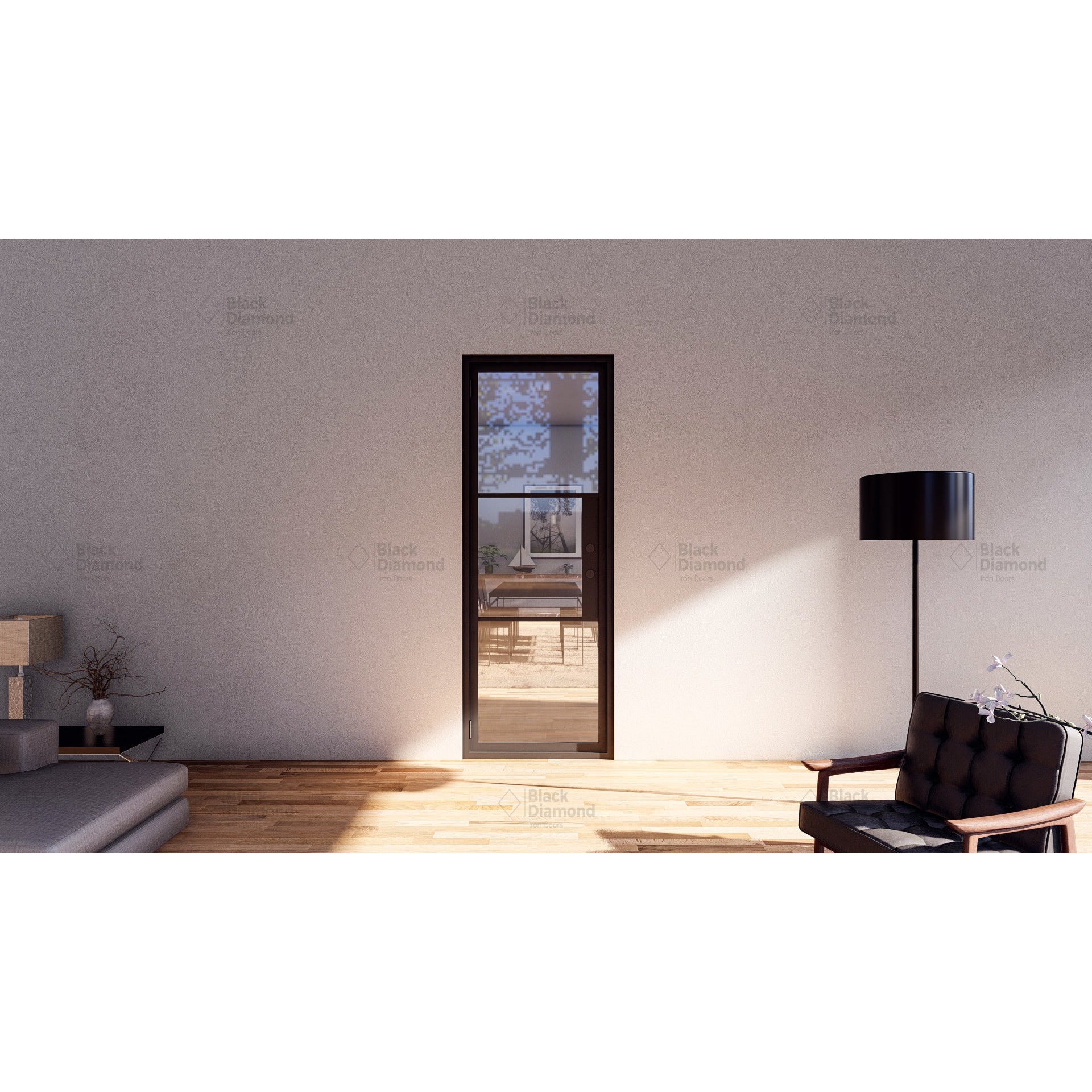 Light 3 - Single | Steel French Doors - Image 5