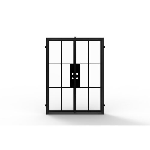 Light 6 - Double | Steel French Doors