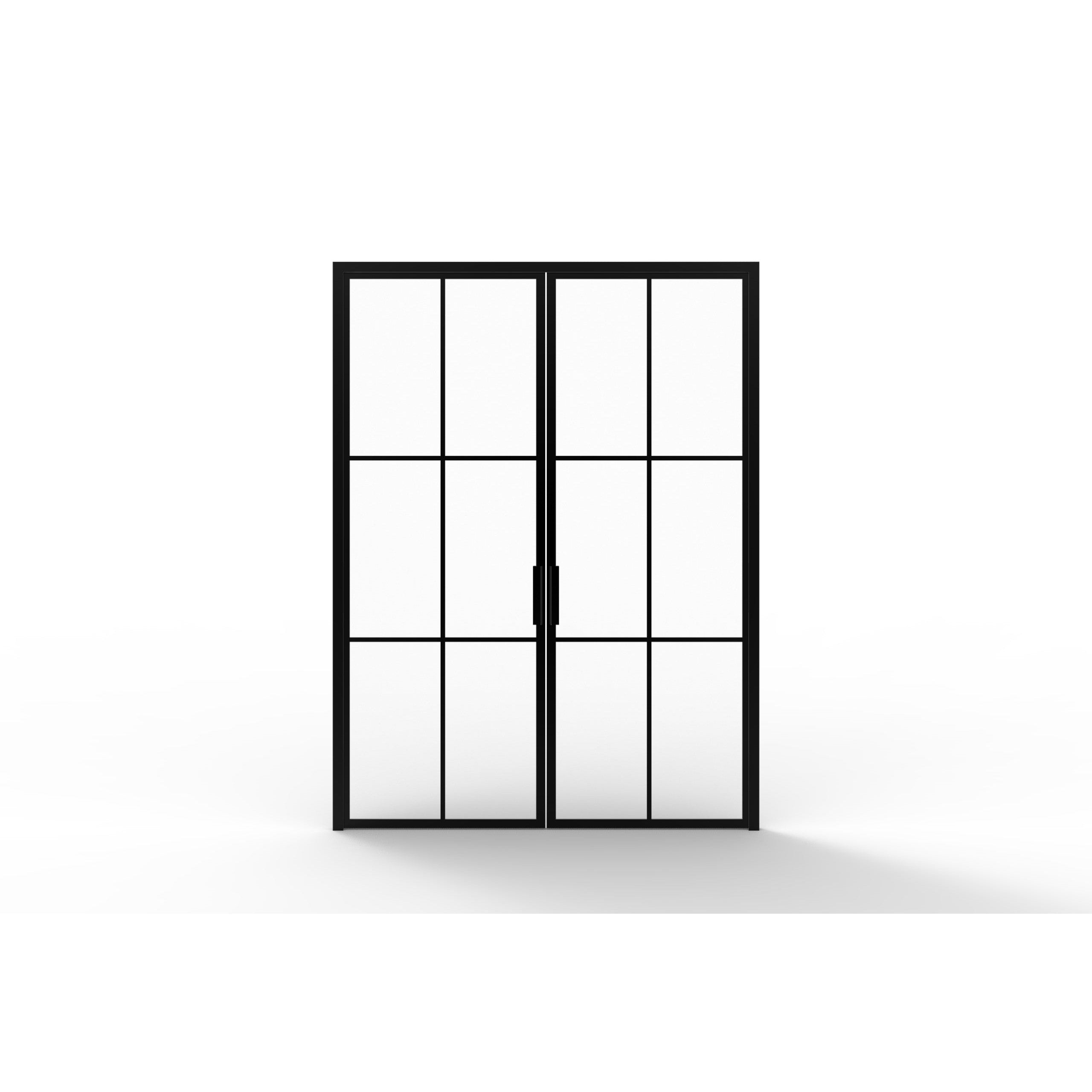 Light 6 Interior - Double | Steel Interior Door