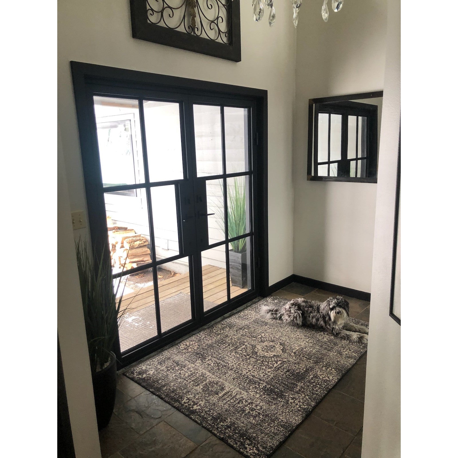 Light 6 - Double | Steel French Doors - Image 6