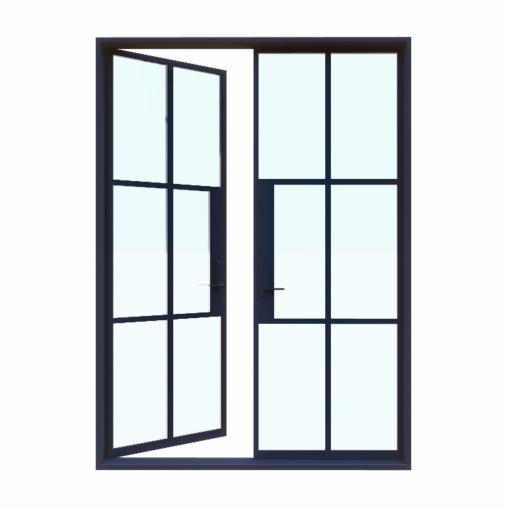 Light 6 - Double | Steel French Doors - Image 9