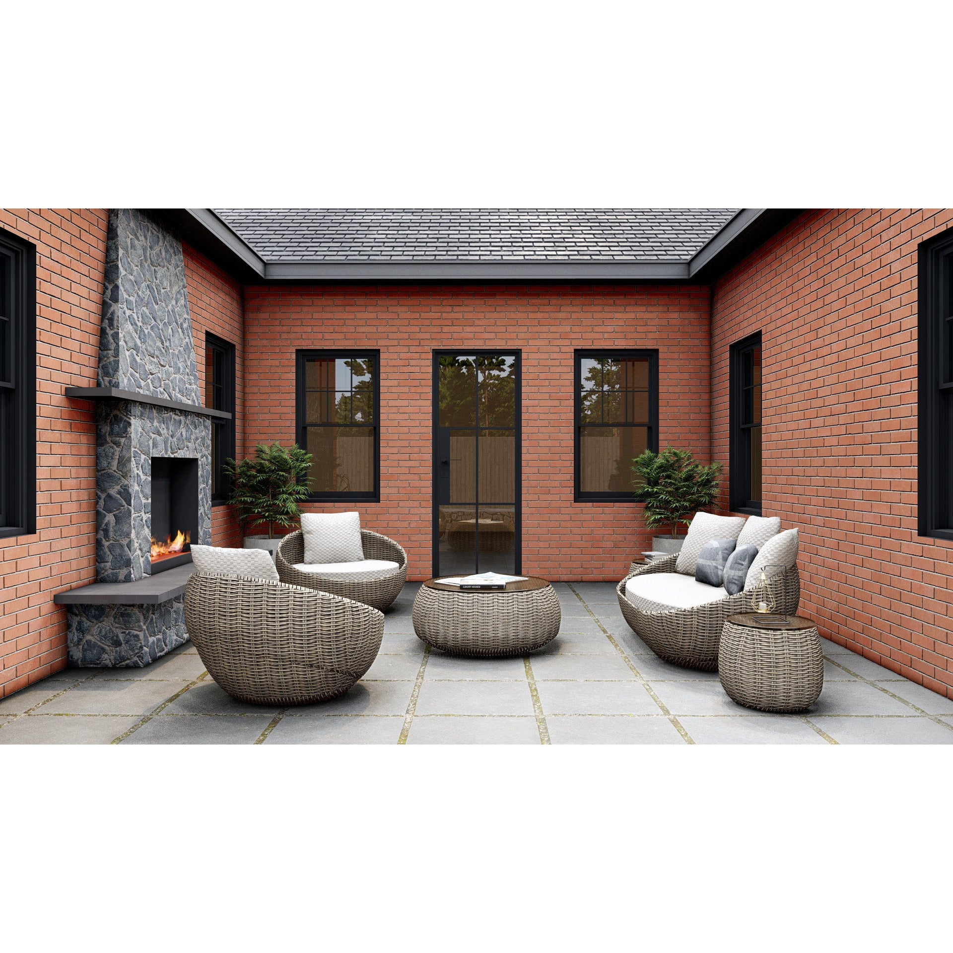 Light 6 - Single | Steel French Doors - Image 8