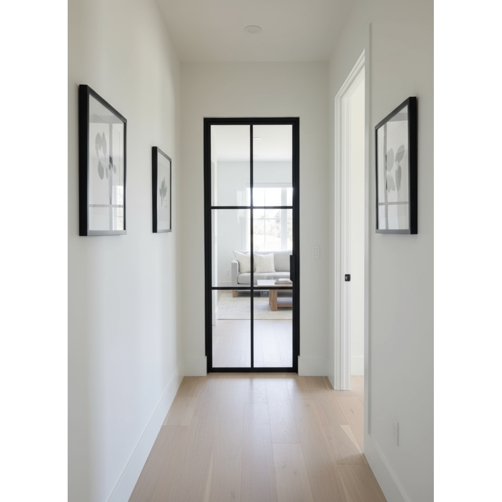 Light 6 Interior - Single | Steel Interior Door - Image 3